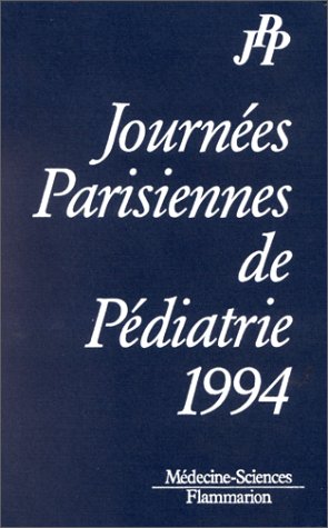 Journées parisiennes de pédiatrie 1994 Books