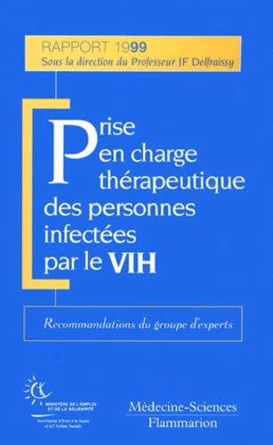 Prise en charge thérapeutique des personnes infectées par le VIH book