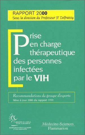 Prise en charge thérapeutique des personnes infectées par le VIH book