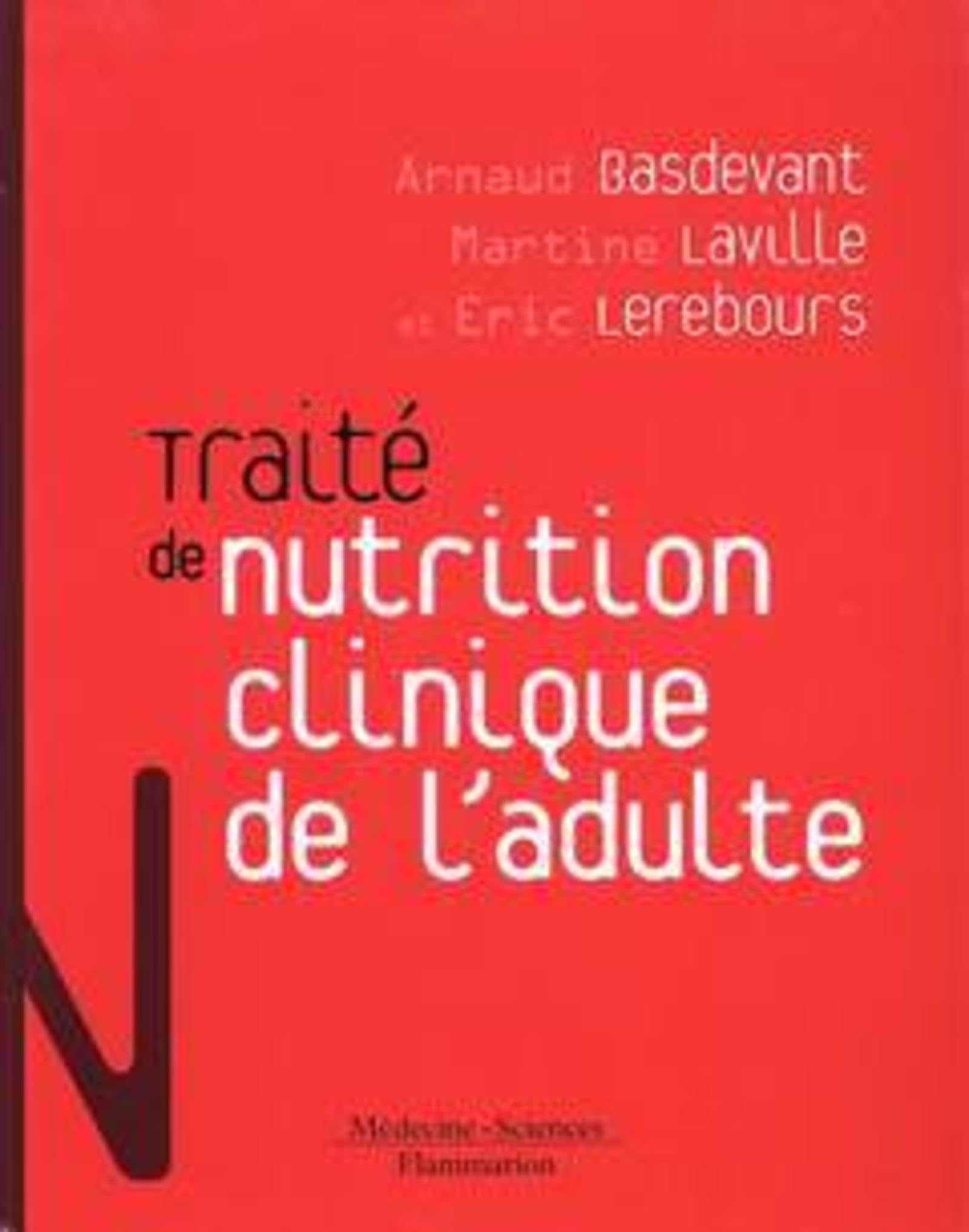 Traité de nutrition clinique de l'adulte book