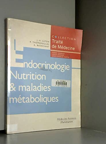 Endocrinologie, nutrition et maladies métaboliques book