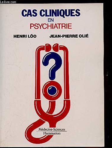 Cas cliniques en psychiatrie Books