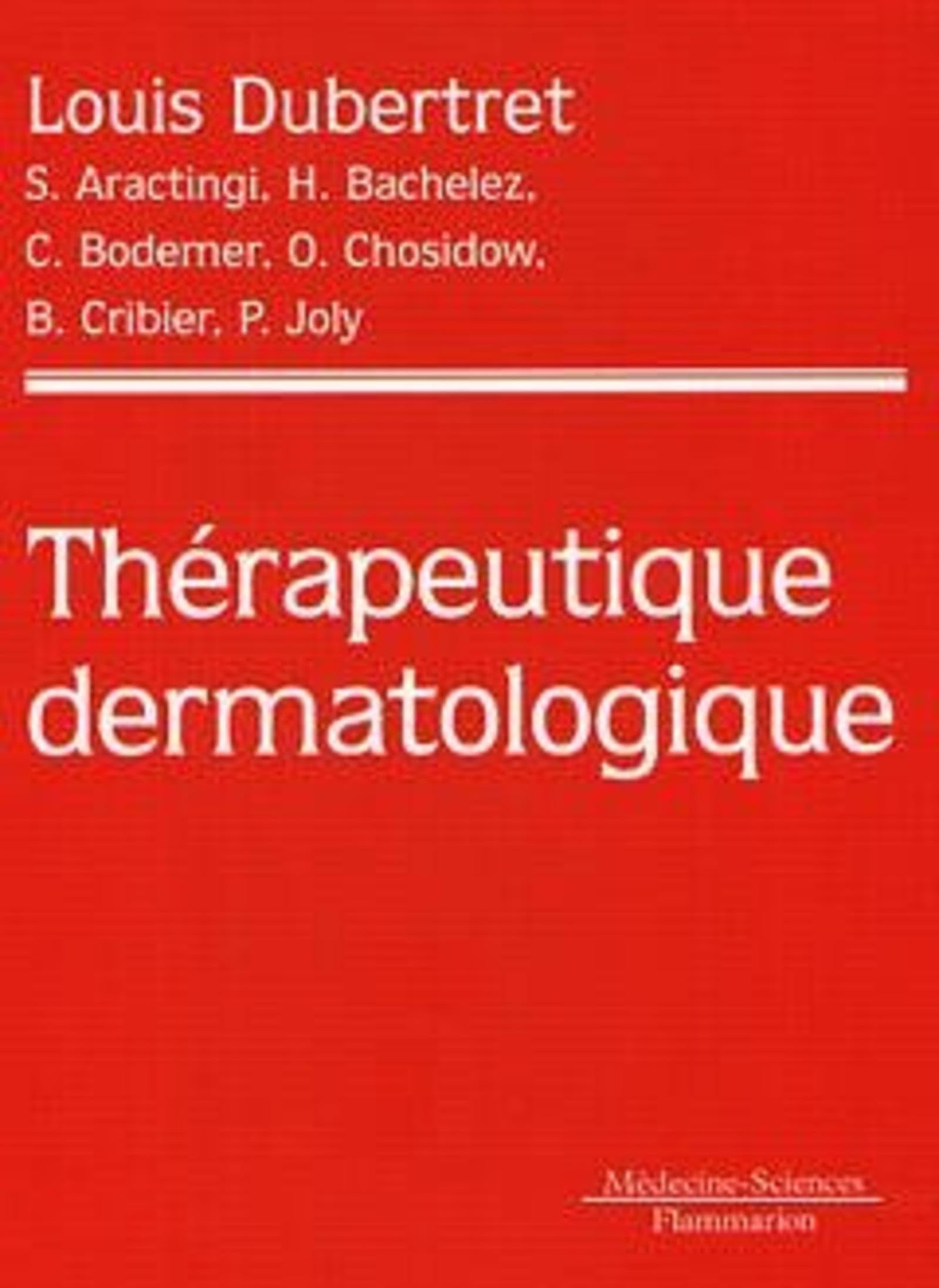 Thérapeutique dermatologique Medicine