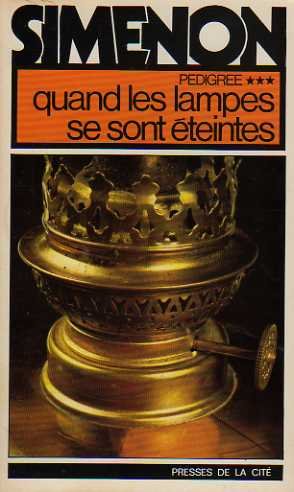 Quand les lampes se sont éteintes Books