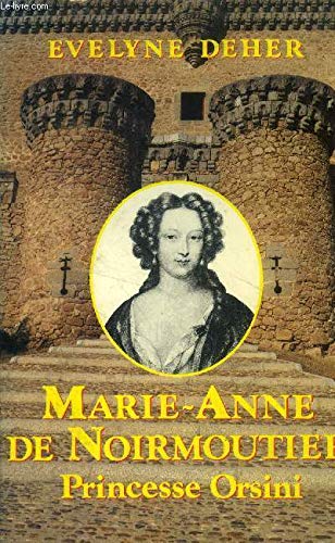 Marie-anne de noirmoutier, princesse orsini book