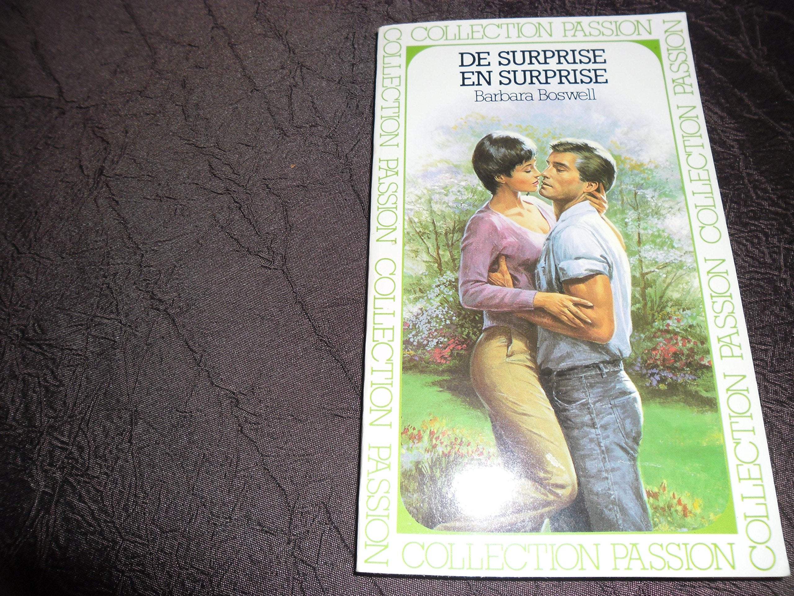Surprise en surprise (de) (P.Cite Passions) Books