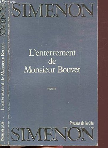 Enterrement de mr bouvet (Simenon) Books
