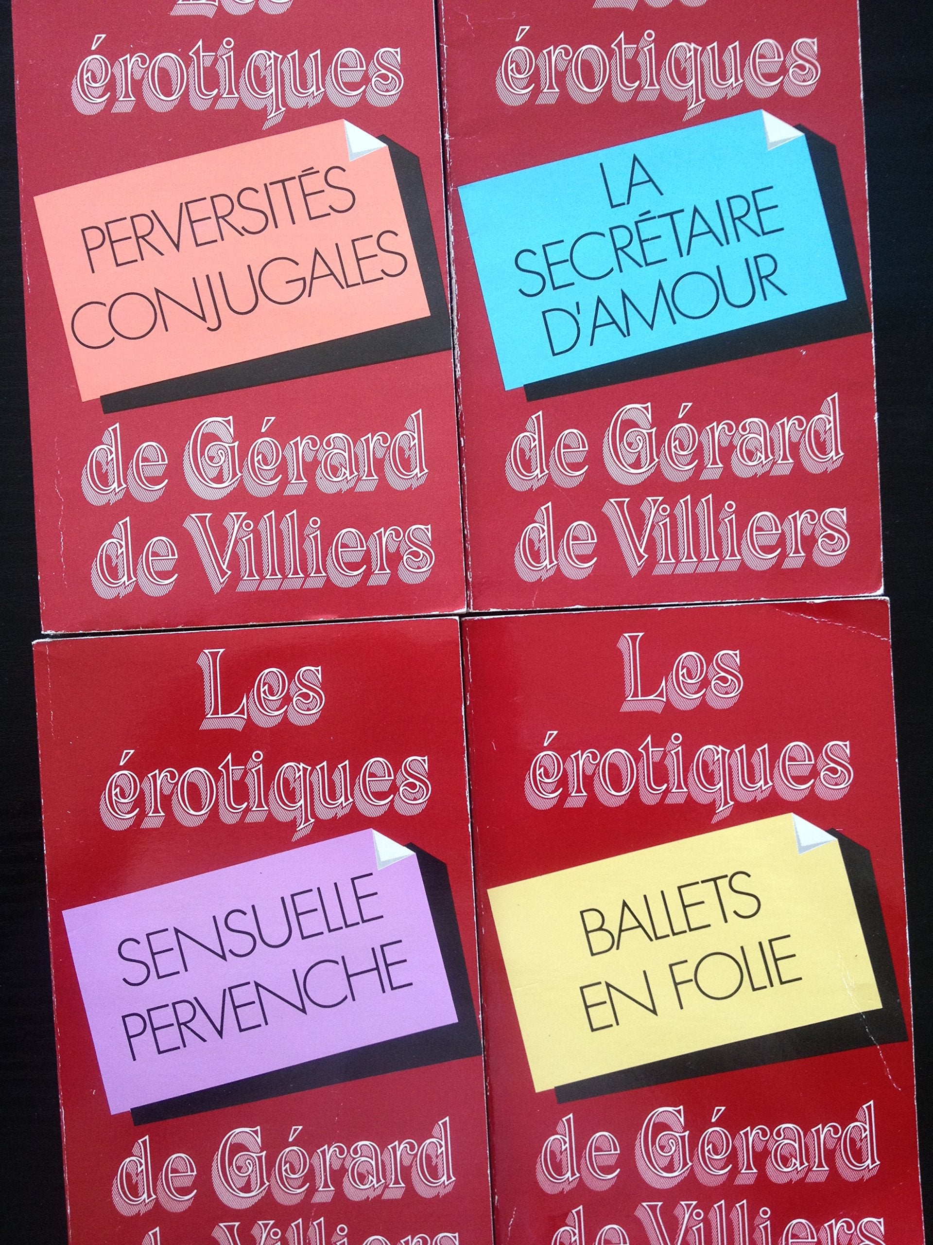 Ballets en folie (Les Érotiques de Gérard de Villiers) Books