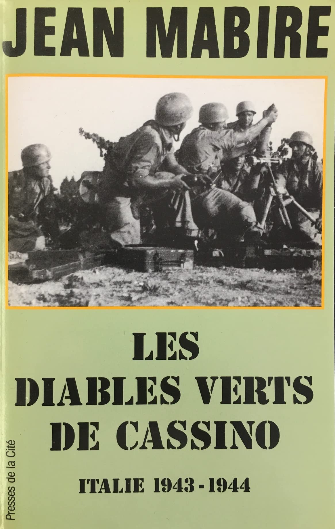 Les diables verts de Cassino - Italie 1943-1944 book