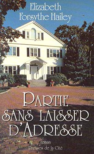 Partie sans laisser d'adresse Books