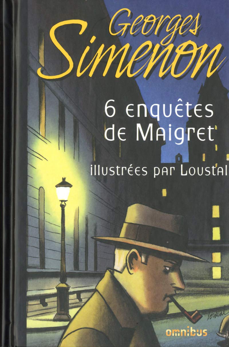 6 enquêtes de Maigret illustrées par Loustal Action & Adventure