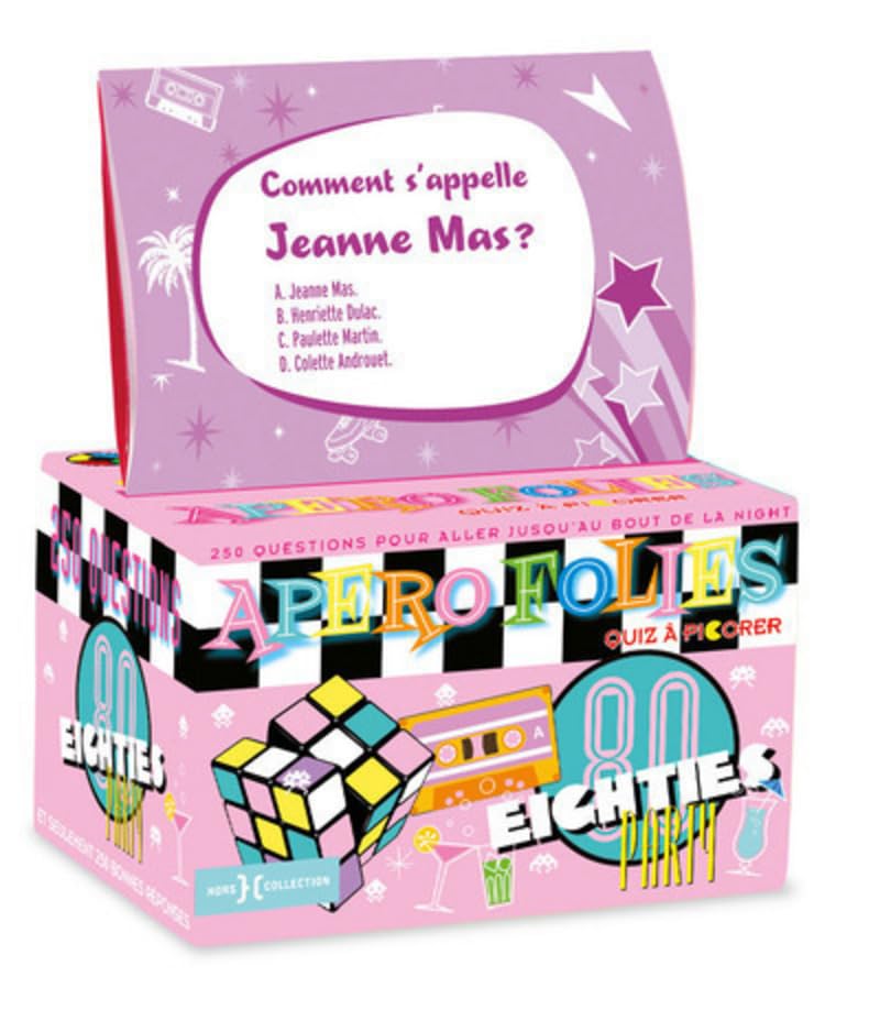 Apéro Folies "Eighties" NE book