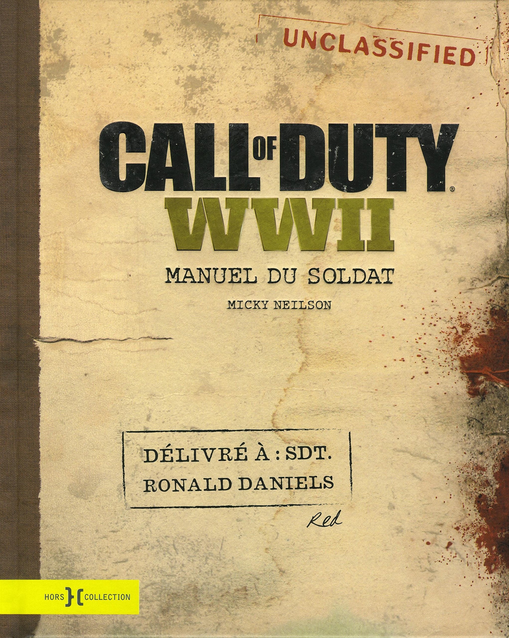 Call of Duty WWII - Manuel du soldat book
