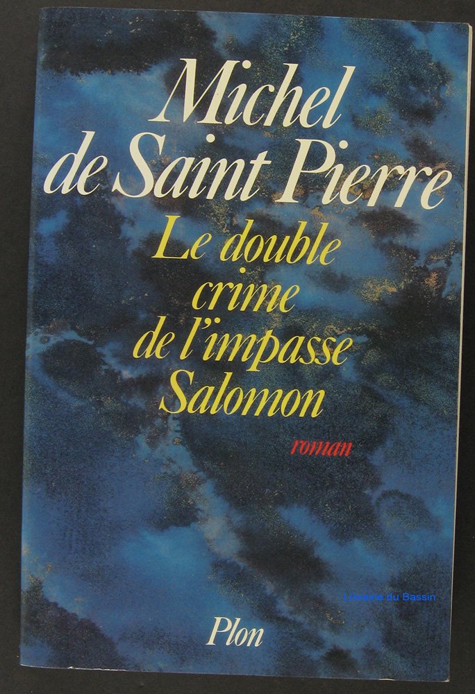 Le Double crime de l'impasse Salomon Books