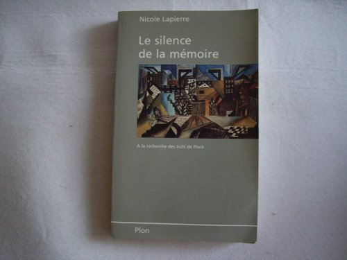 Le Silence de la mémoire: À la recherche des Juifs de Pøock Colonial & World History