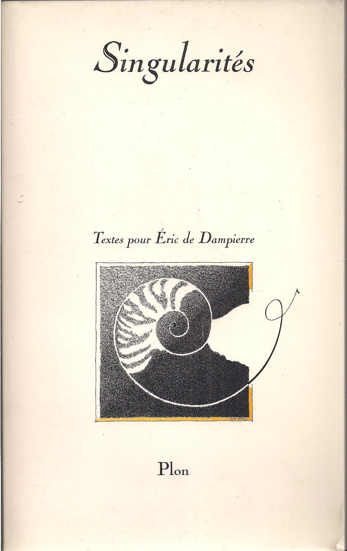 Singularités: Les voies d'émergence individuelle, textes pour Éric de Dampierre book