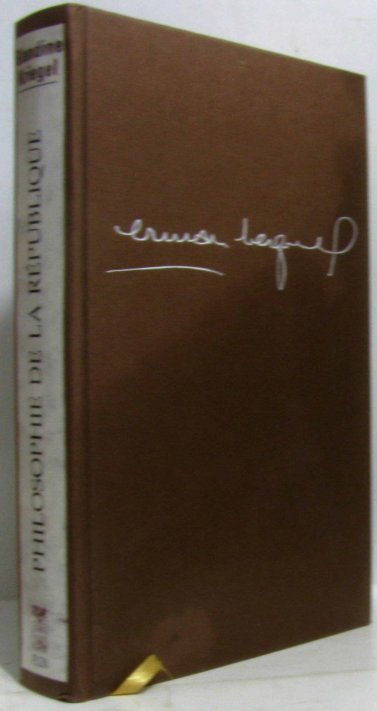 Philosophie de la République book