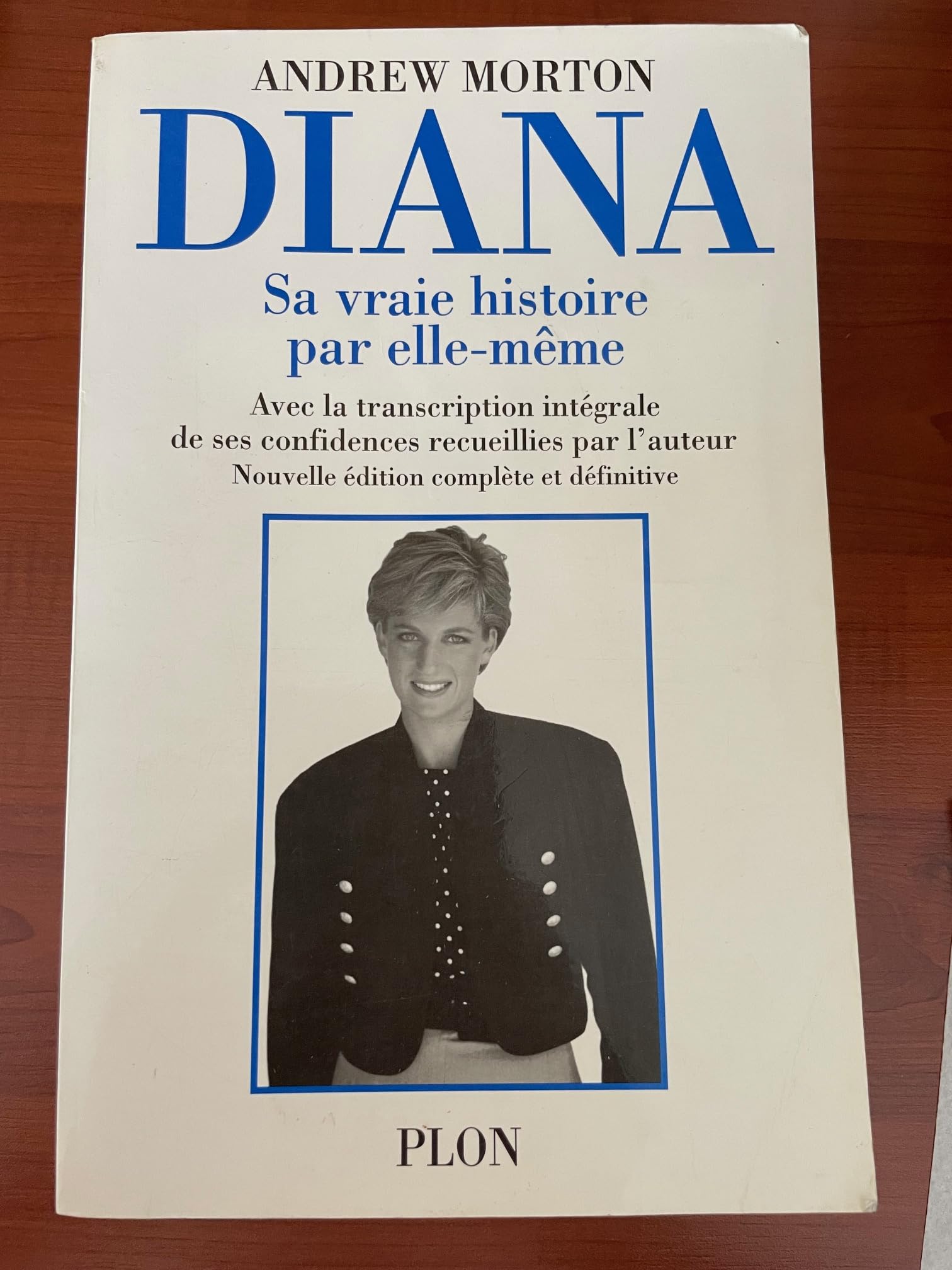 Diana, sa vraie histoire par elle-même book