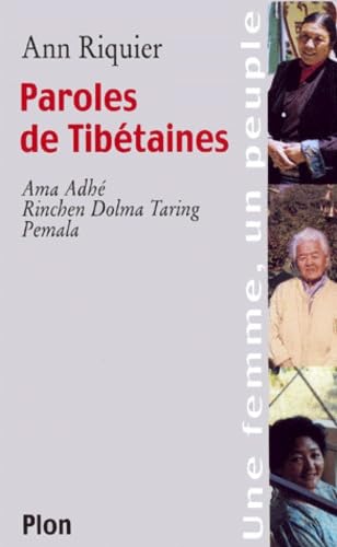 Paroles de tibétaines Books