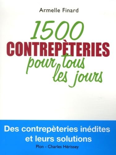 1500 Contrepèteries pour tous les jours book