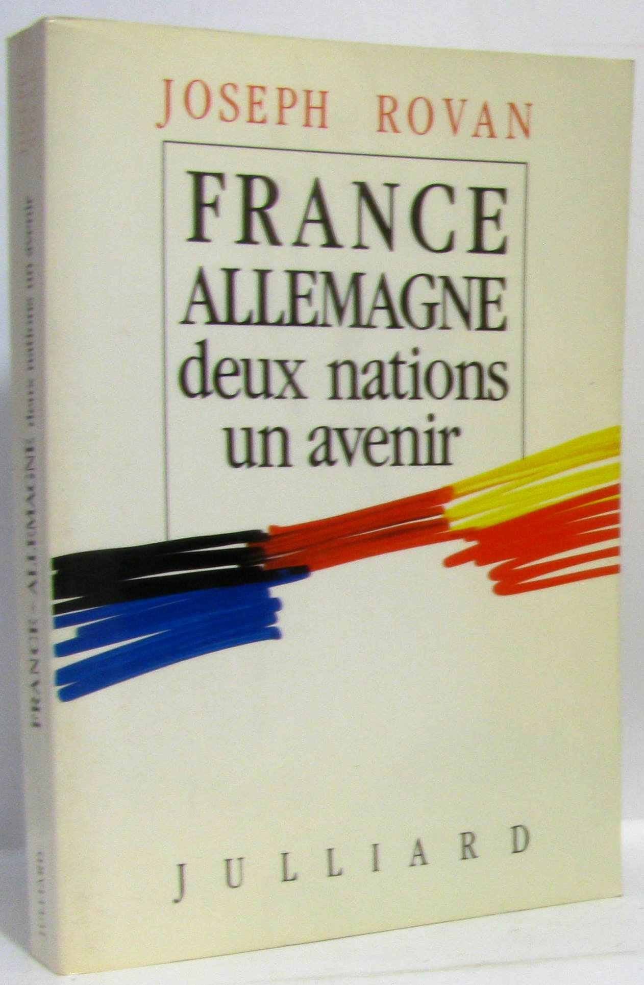 France-Allemagne : deux nations, un avenir (Julliard) Books