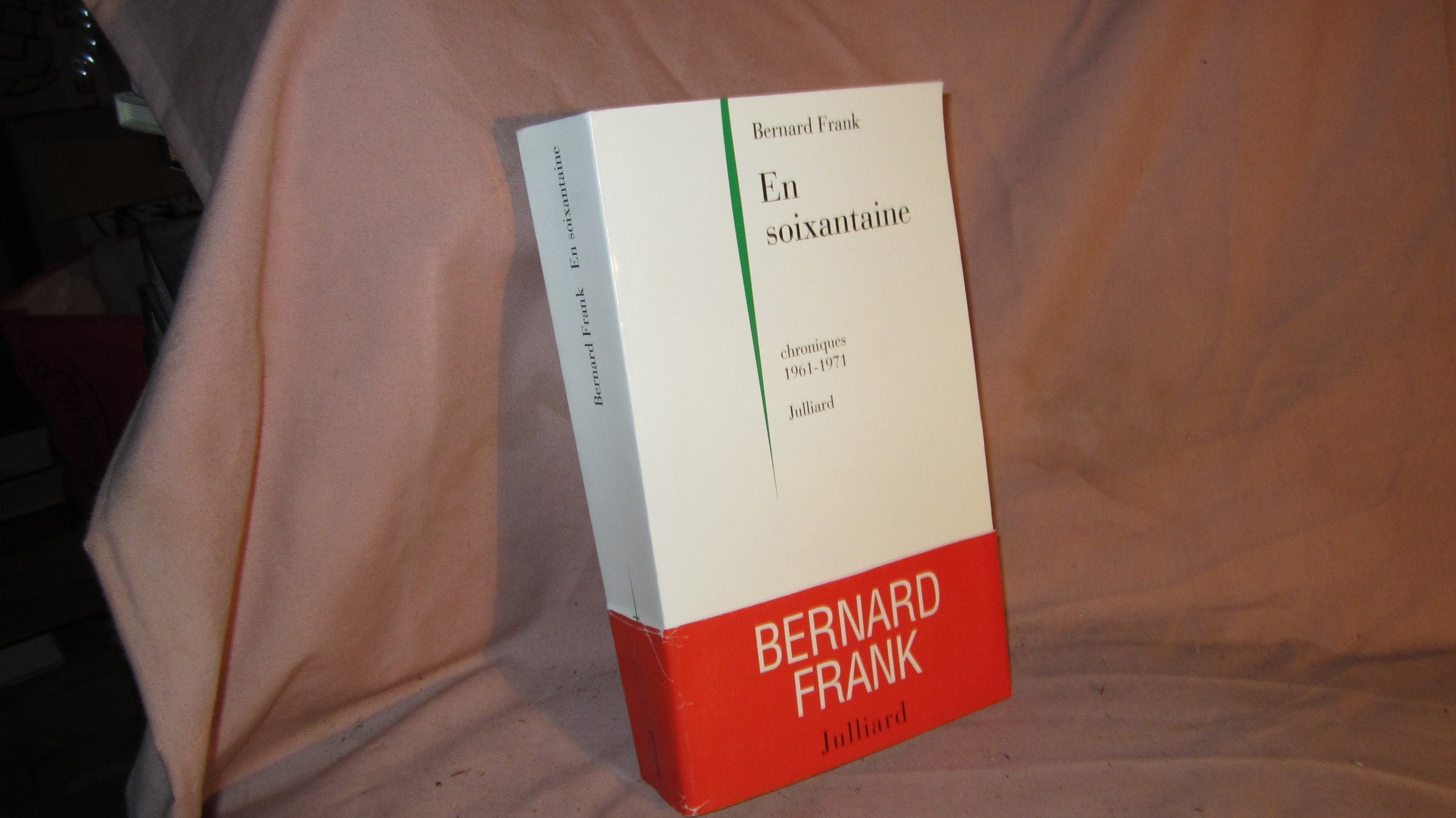 En soixantaine chroniques 1961-1971 Contemporary literature