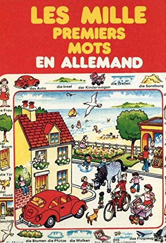 Les mille premiers mots en allemand 032197 (Langues 7/11 Ans) Books