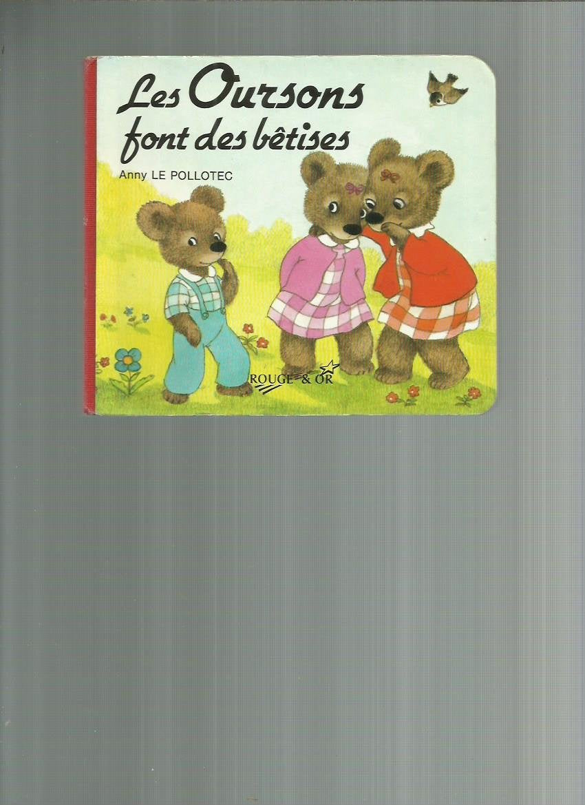 Product Image: Oursons font des betises (Fin Editions)