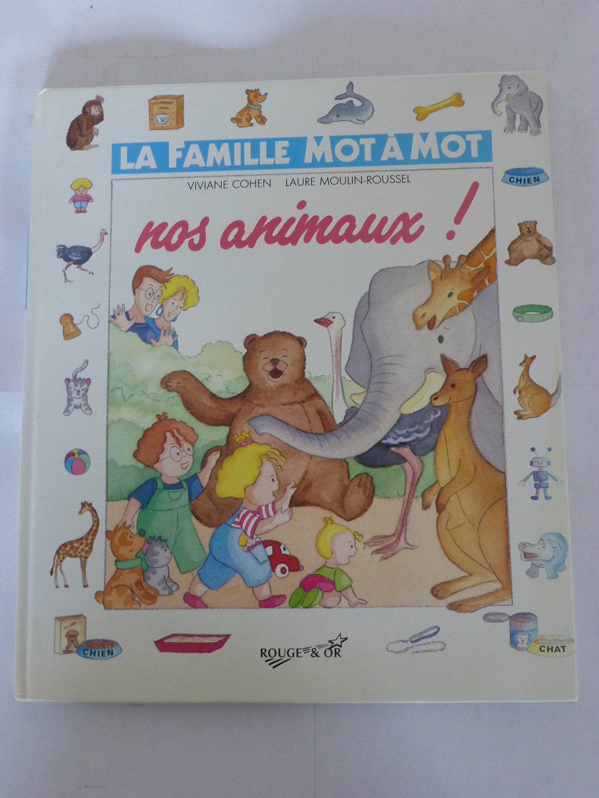 La famille mot a mot nos animaux 032197 Books