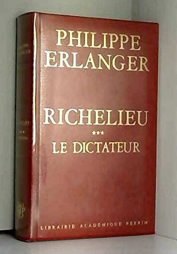 RICHELIEU DICTATEUR: Tome 3 book