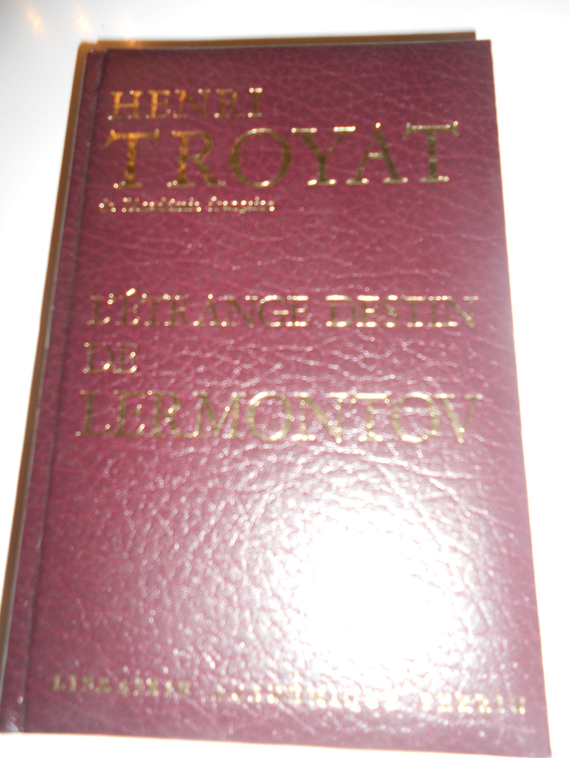 L'Etrange destin de Lermontov Books