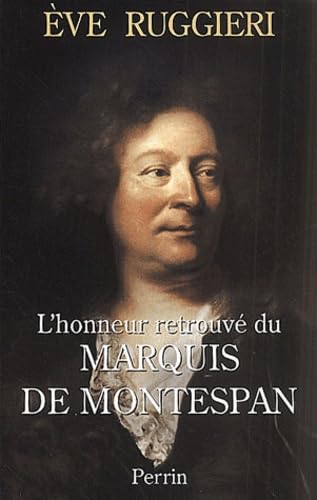 L'Honneur retrouvé du Marquis de Montespan book