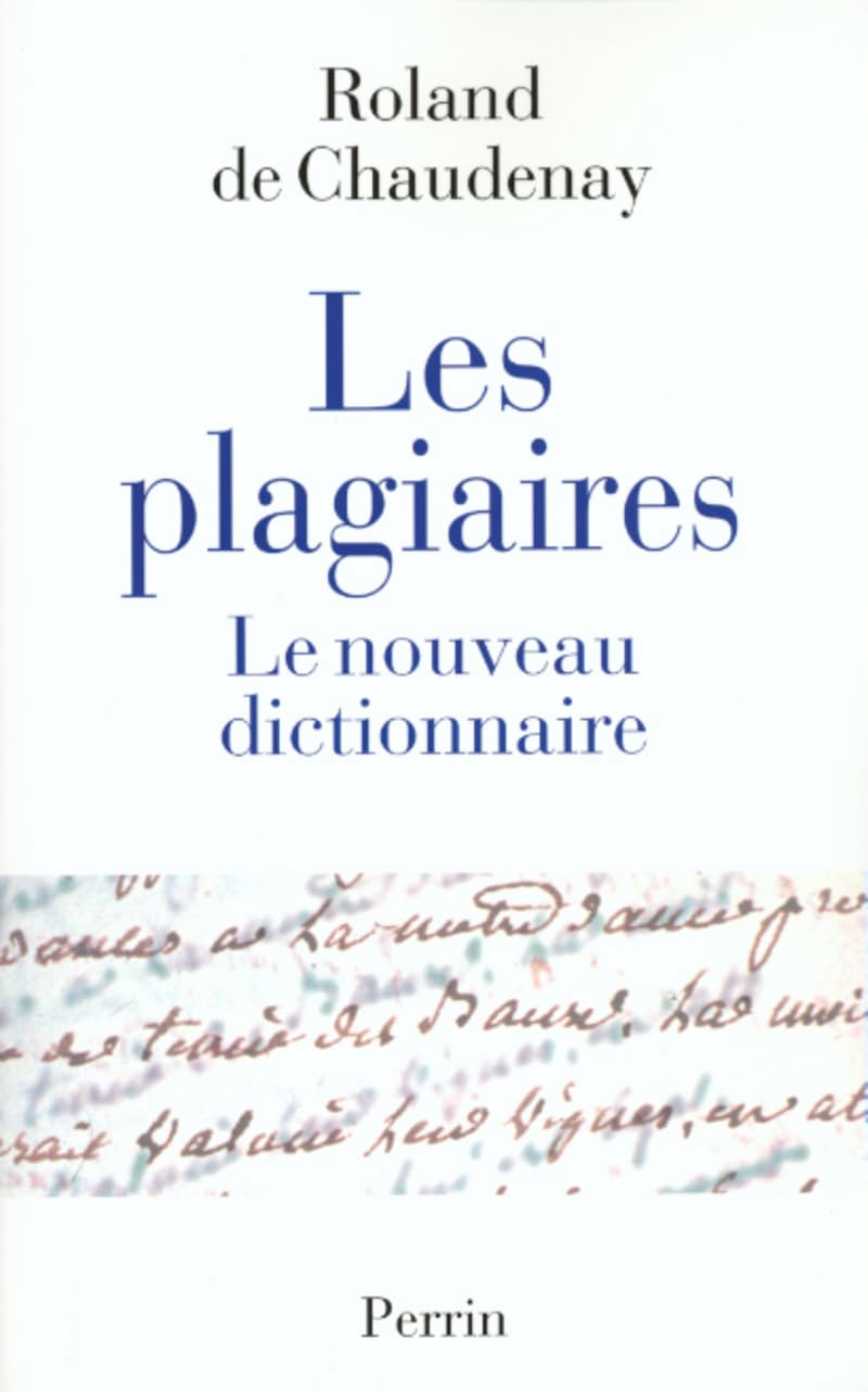 Les Plagiaires. Le Nouveau Dictionnaire Books