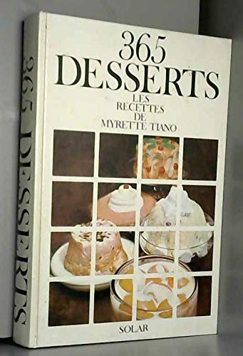 Trois cent soixante-cinq desserts book