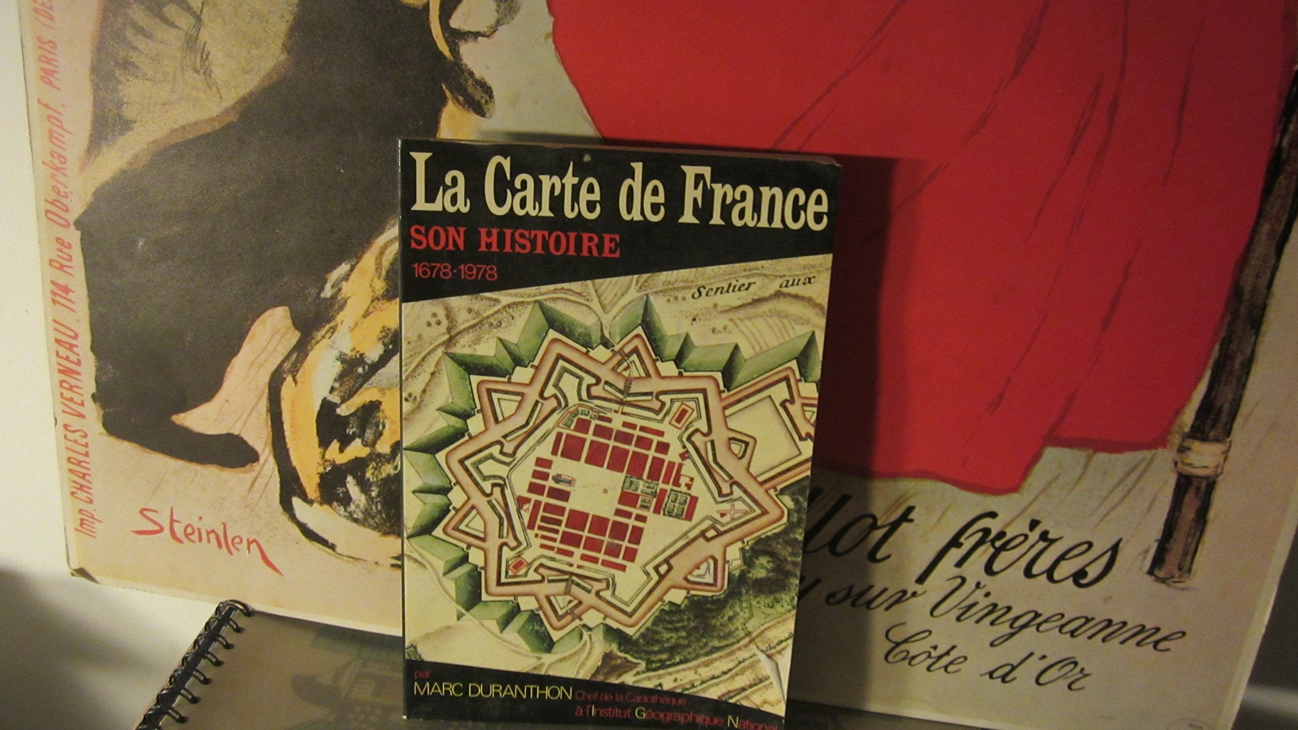 La Carte de France: Son histoire, 1678-1978 book
