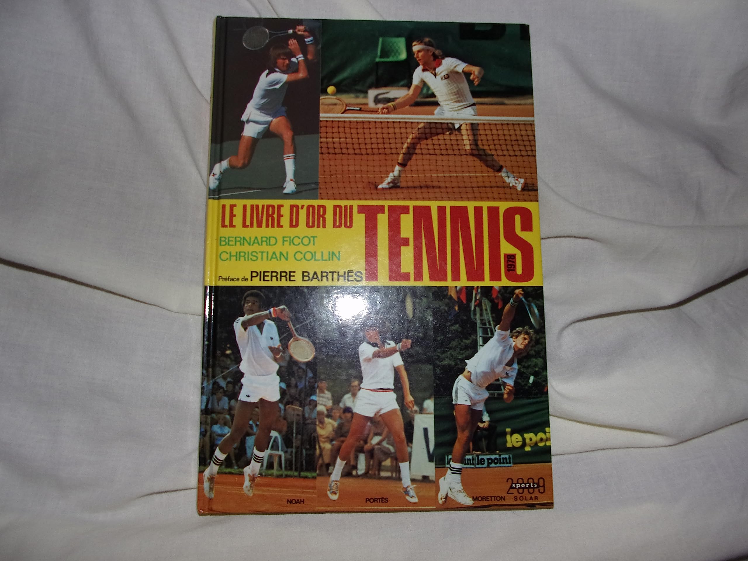 LE LIVRE D'OR DU TENNIS 1978 book