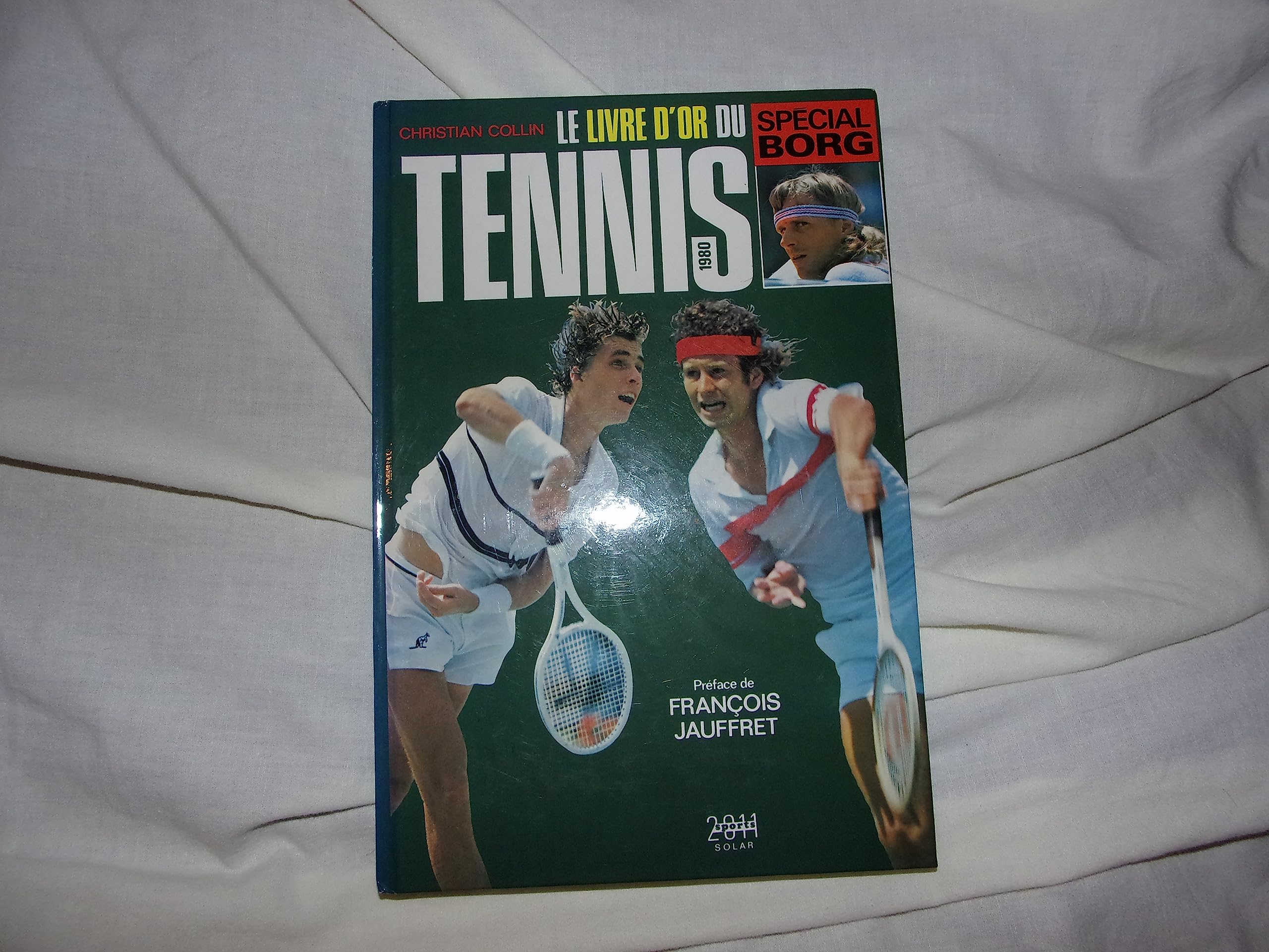 le livre d or du tennis 1980 special Borg book