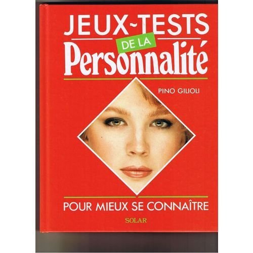 Jeux-tests de la personnalité book