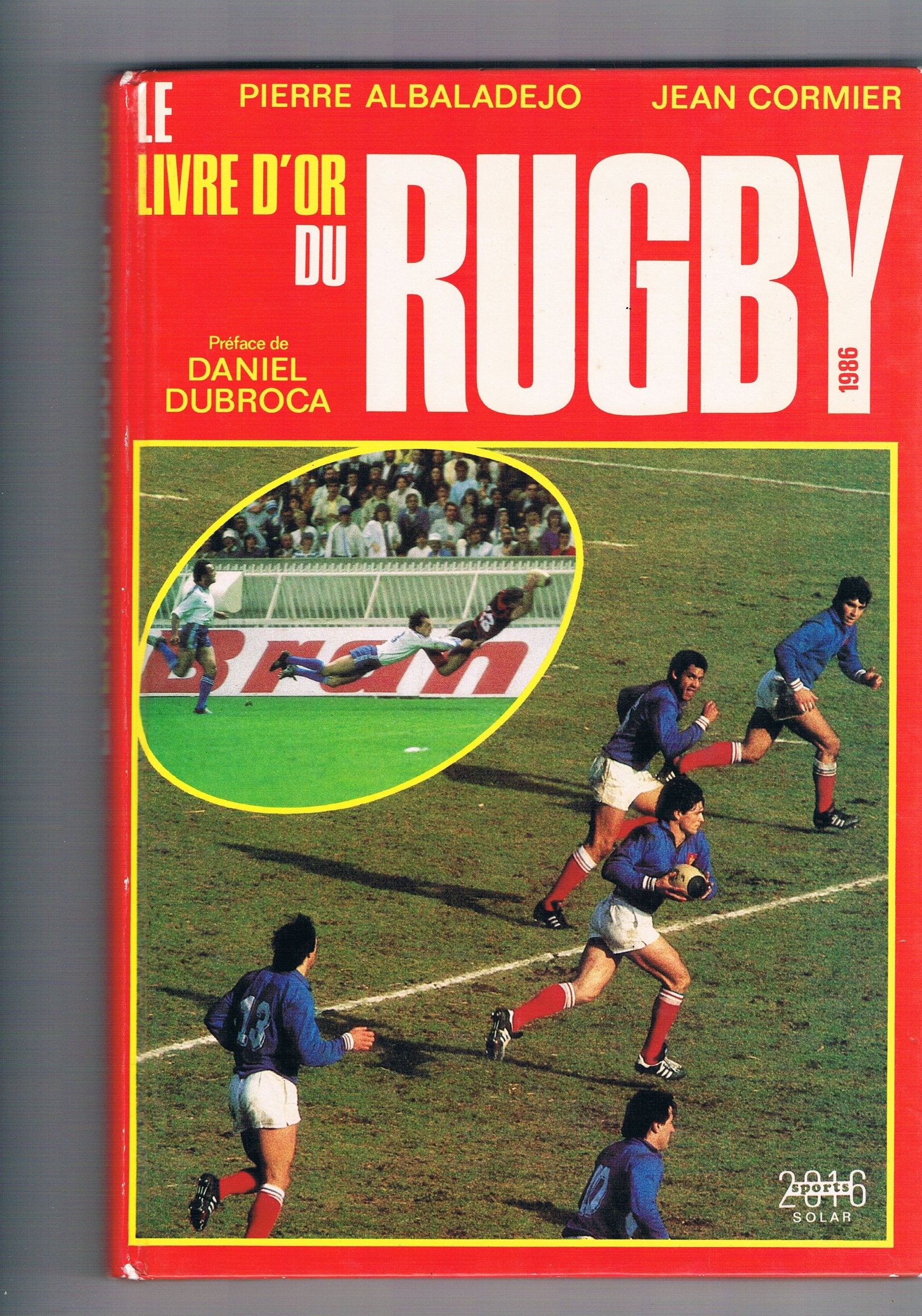 Le livre d'or du rugby book