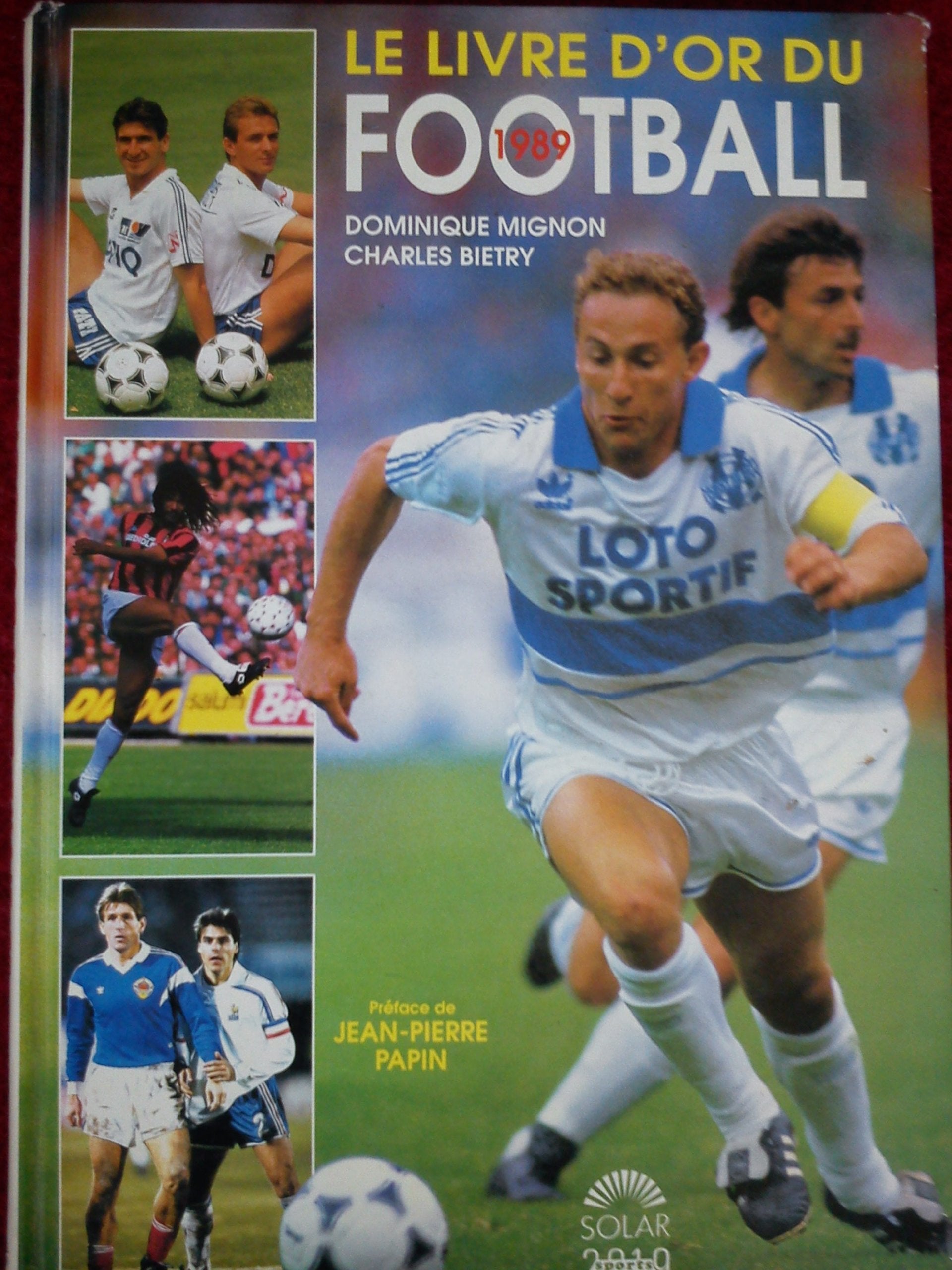 Le Livre d'or du football 1989 book