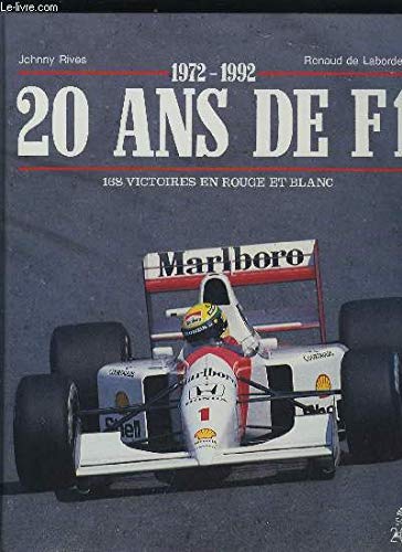 20 ans de f1 : 1972-1992 (Solarama Sport) Leisure & Fun