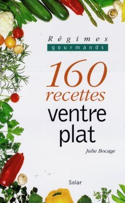 160 recettes ventre plat book