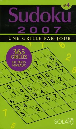 Sudoku n° 4: Une grille par jour Books