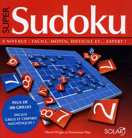 Super Sudoku: Avec une grille et des chiffres magnétiques Books