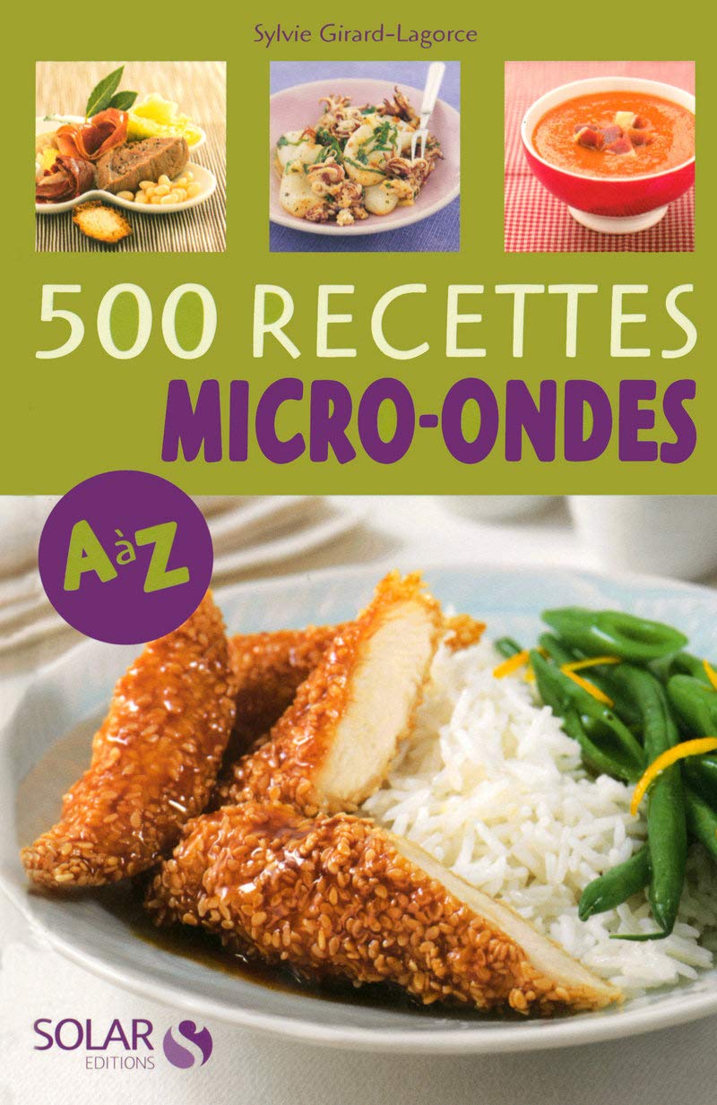 500 recettes au micro-ondes de A à Z book