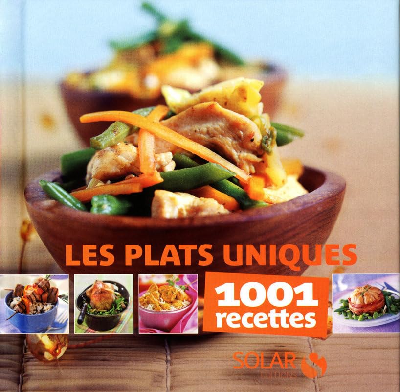 1001 recettes - Plats uniques book
