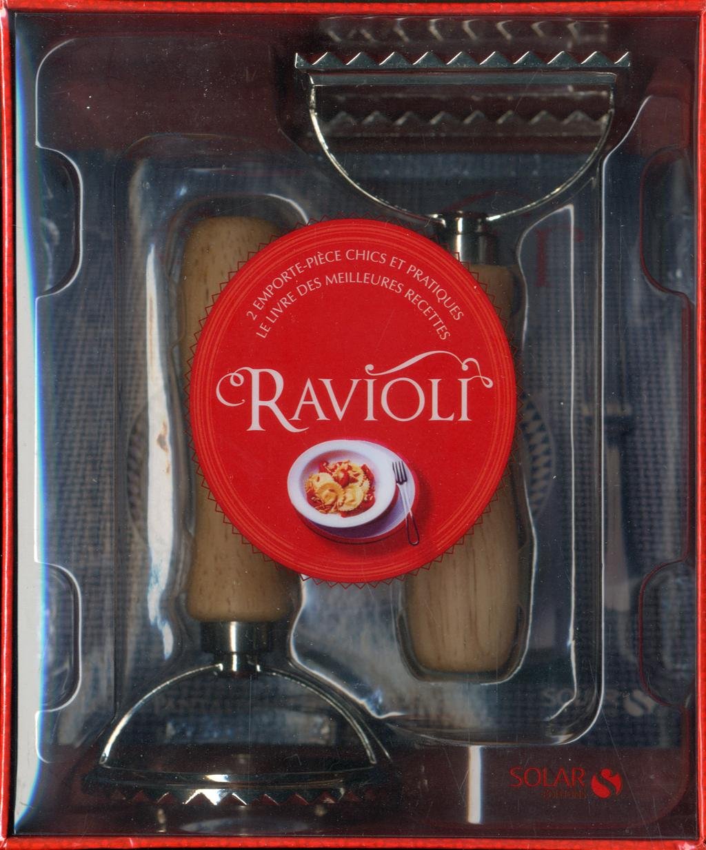 Ravioli - le coffret: Coffret 1 livre de recettes et 2 emporte-pièces Leisure, Home & Garden