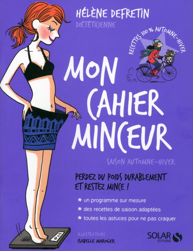 Mon cahier minceur - saison automne hiver book