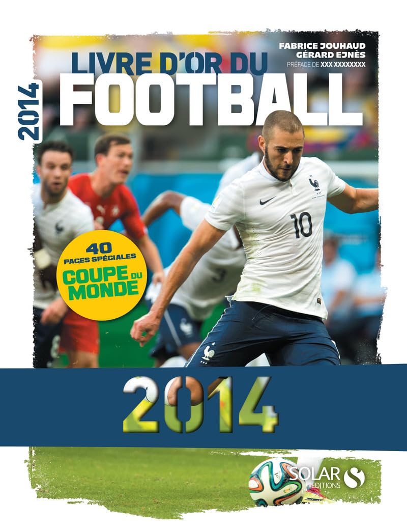 Livre d'or du football 2014 book