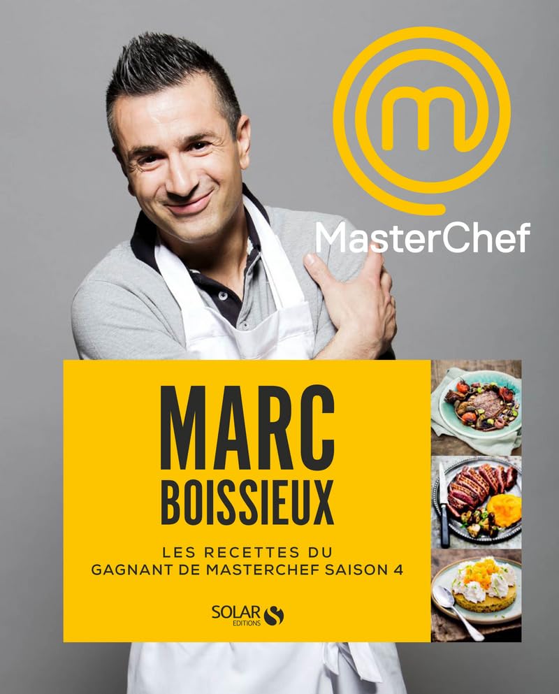 Le livre du gagnant Masterchef saison book